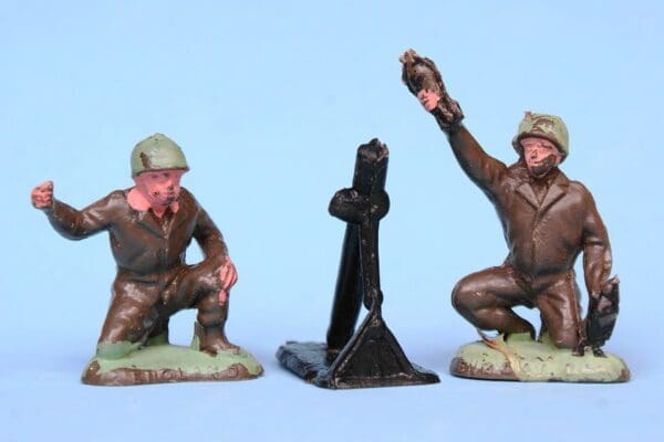 SOLD Speedwell Khaki 'Battle Ground Series' 3-Piece Mortar Crew