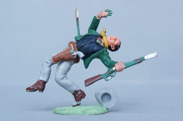 Herald Swoppet Cowboy Wounded with Arrow