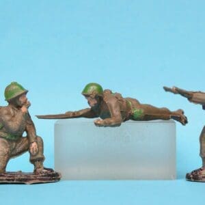 SOLD UNA Timpo US Army Copies - BLACK Base Variants!