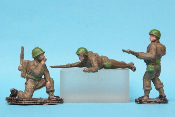 SOLD UNA Timpo US Army Copies - BLACK Base Variants!
