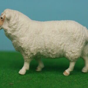 SOLD Britains Lead Mould Sheep Standing WHITE Variant