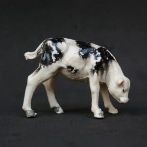 SOLD Herald BLACK Stencil-sprayed Calf Feeding