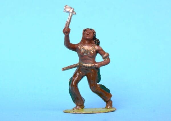 SOLD Cherilea Indian Advancing Tomahawk Above Head