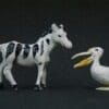 SALE! Cherilea Zoo Zebra & Pelican