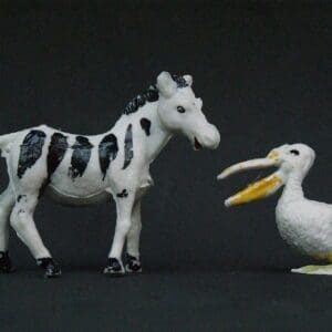 SALE! Cherilea Zoo Zebra & Pelican