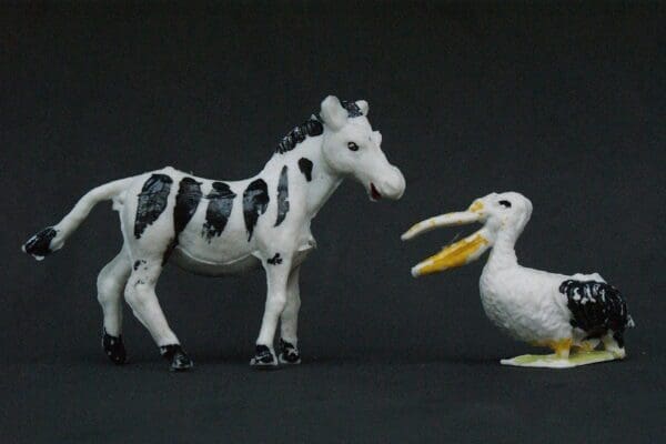 SALE! Cherilea Zoo Zebra & Pelican