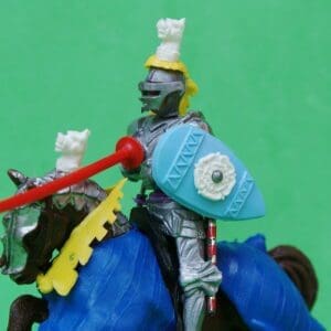 Swoppet C15th Mounted Knight Charging - Superb!