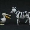 SALE! Cherilea Zoo Zebra & Pelican - Image 2