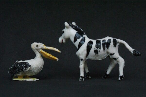 SALE! Cherilea Zoo Zebra & Pelican - Image 2