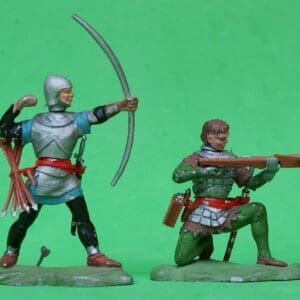 Swoppet C15th Knights - Long-bowman & Cross-bowman