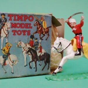 SOLD Timpo Russian Cossack Attacking - Boxed!