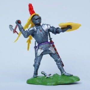 SOLD Swoppet C15th Knight with Battle-axe - Superb!