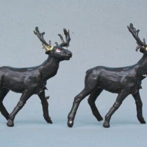 SOLD Pair of Hilco Stags - Zoo Models