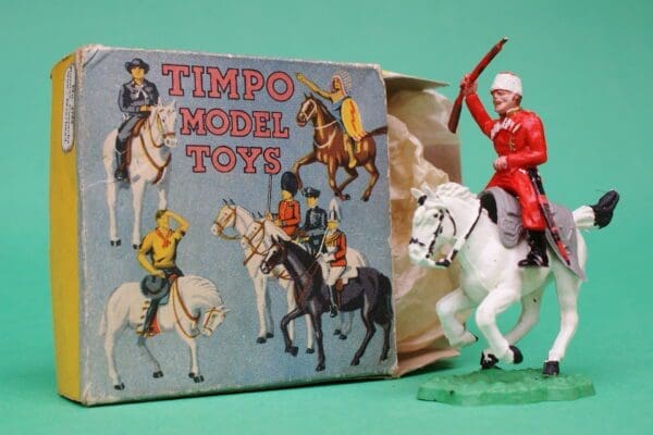 SOLD Timpo Russian Cossack Gun Overhead - Boxed!