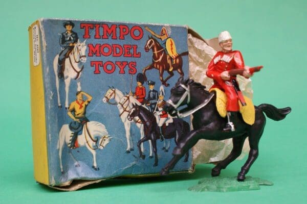 SOLD Timpo Russian Cossack Firing from Waist - Boxed!