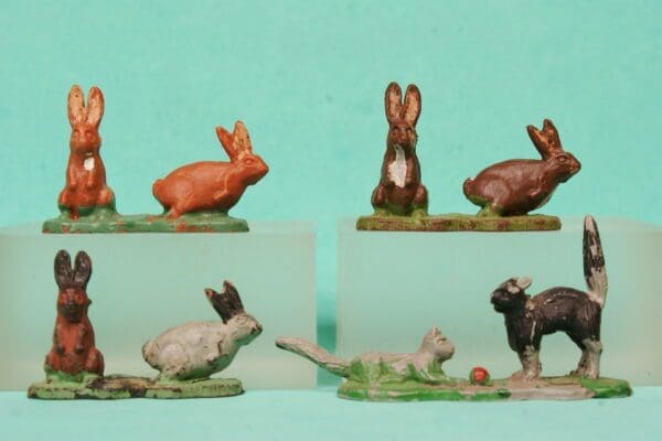 SOLD Timpo Farm Rabbit Colour Variants