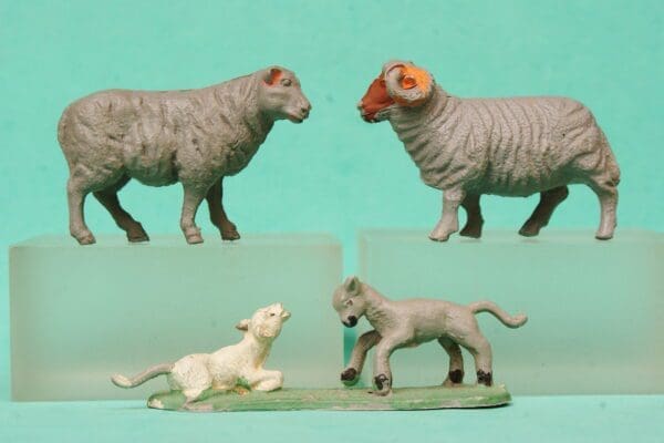SOLD Timpo Farm RARE Uncatalogued Walking Sheep