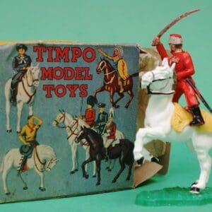 SOLD Timpo Russian Cossack Attacking - Boxed!