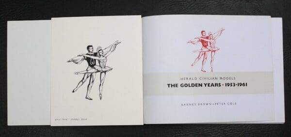 Ballet Dancers Original Illustration Herald Civilian Book