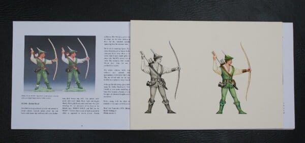 SOLD Robin Hood Original Illustrations for Herald Civilian Book!