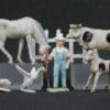 SOLD Cherilea Transitional Plastic Farm Animals & Figures