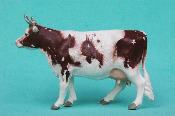 SOLD Herald Spray-Painted Ayrshire Cow, Standing