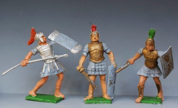 SOLD Cherilea 60mm Romans - Light Blue Plastic