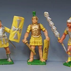 SOLD Cherilea 60mm Romans - Yellow Plastic