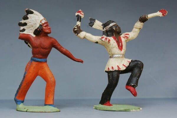 SOLD Hilco 45mm Indians - Very Early Plastic!