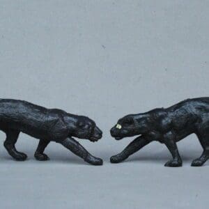 SOLD Pair of Hilco Black Panthers (Lead Mould)