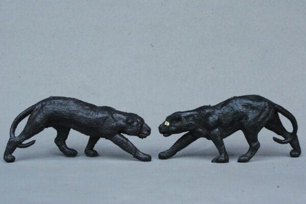SOLD Pair of Hilco Black Panthers (Lead Mould)