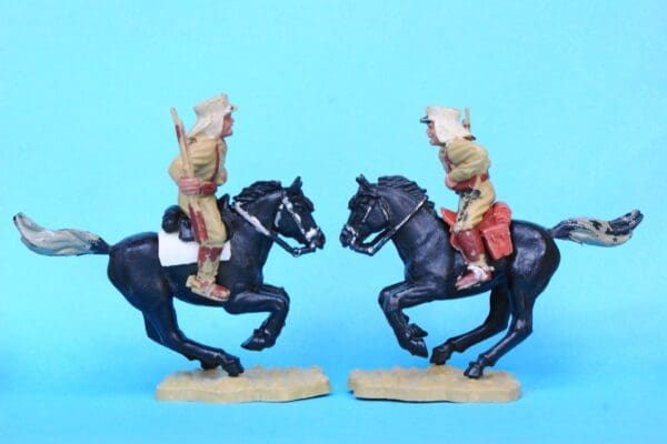SOLD Timpo Solid Plastic Mounted Legionnaires - Image 4