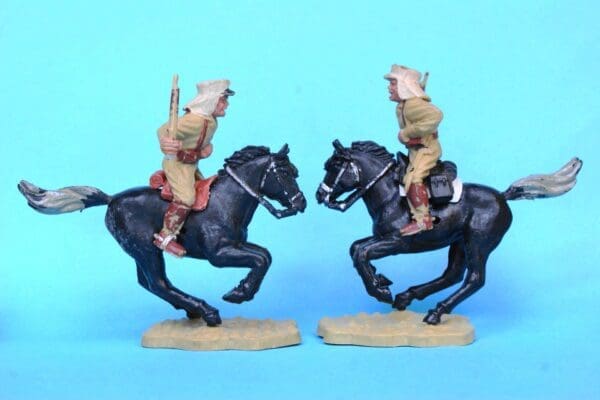 SOLD Timpo Solid Plastic Mounted Legionnaires - Image 3