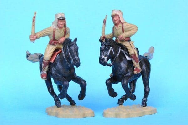 SOLD Timpo Solid Plastic Mounted Legionnaires