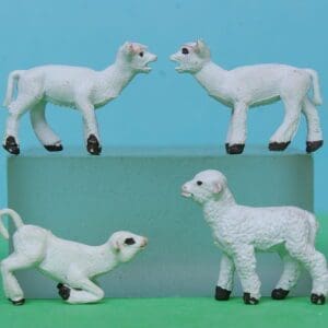 SOLD Britains Herald Farm Lambs - Later PVC
