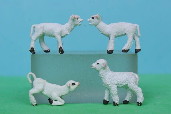 SOLD Britains Herald Farm Lambs - Later PVC
