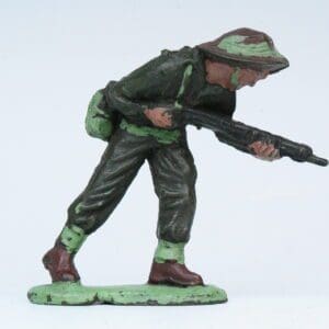 SOLD Trojan 14th Army Jungle Soldier Charging with Bayonet