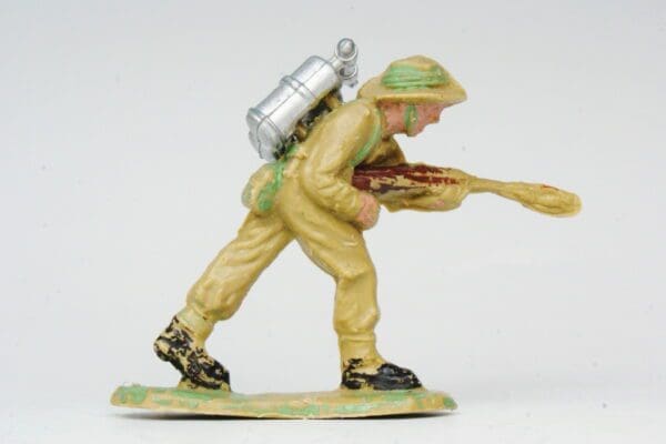 SOLD Trojan Australian Charging with Flame Thrower & Tanks!