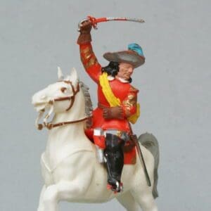 SOLD ECW Mounted Cavalier Officer - WHITE Horse