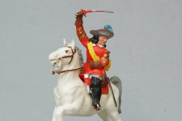 SOLD ECW Mounted Cavalier Officer - WHITE Horse