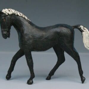SOLD Gemodels Farm Series Pony - BLACK Plastic