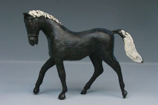 SOLD Gemodels Farm Series Pony - BLACK Plastic