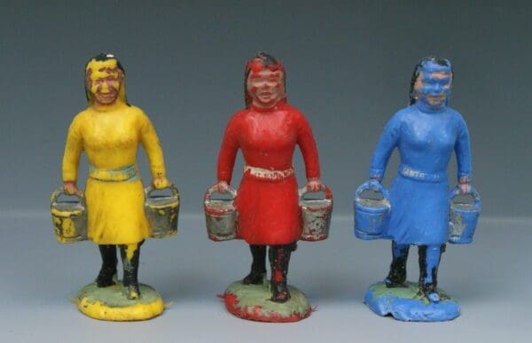 SOLD Speedwell Farmyard Models Milkmaid Colour Variations
