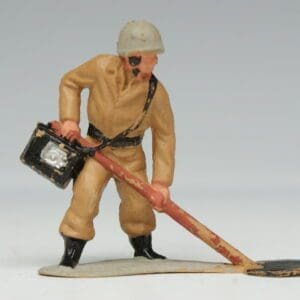 SOLD Timpo Solid Plastic West German Mine Detector