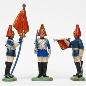 SOLD Herald Zang Horse Guards on Foot - Early Royal Blue!