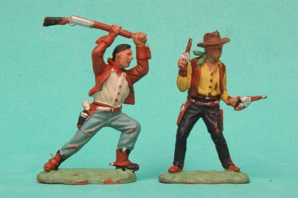 SOLD Herald Zang Cowboys in Action - Superb!
