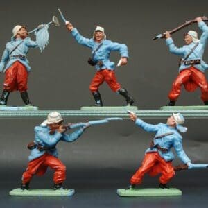 SOLD Crescent Foreign Legion - Part Loose Set of 5