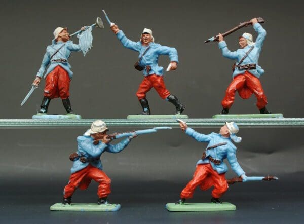 SOLD Crescent Foreign Legion - Part Loose Set of 5