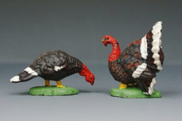SOLD Herald Turkey Cock & Hen