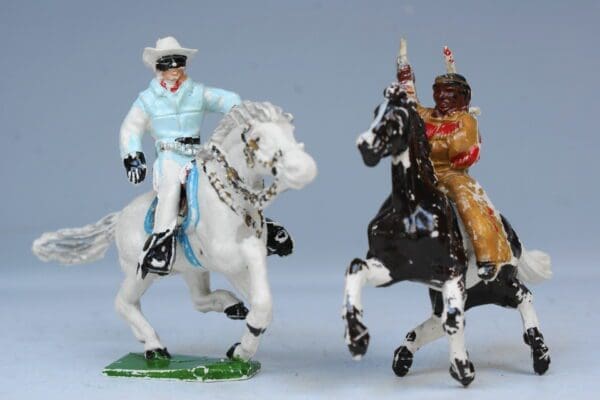 SOLD Lone Star Lone Ranger, "Silver" & Tonto Set